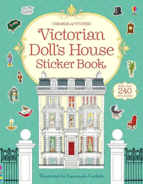 Usborne Activities Victorian Doll's House Sticker Book
