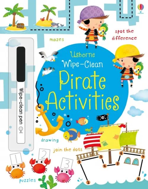 Wipe-clean Activities Wipe-Clean Pirate Activities