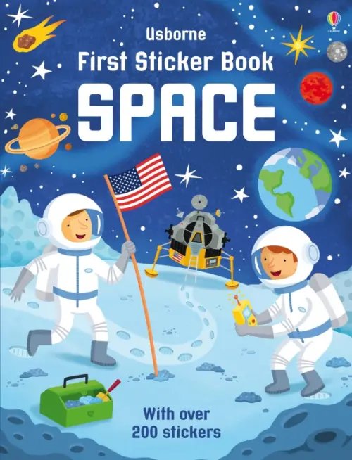 First Sticker Books Space