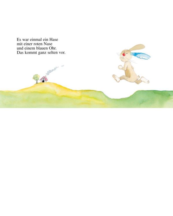 Der Hase mit der roten Nase
