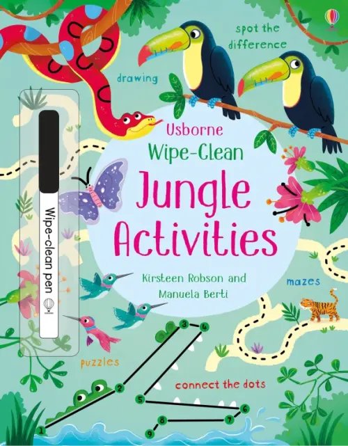 Wipe-clean Activities Wipe-Clean Jungle Activities