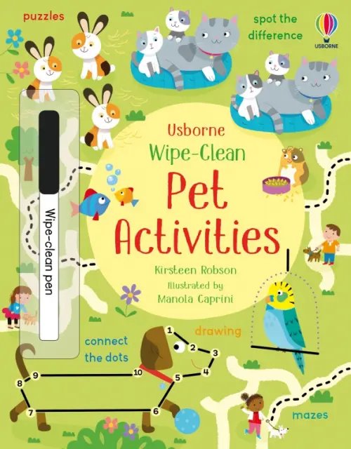 Wipe-clean Activities Wipe-Clean Pet Activities