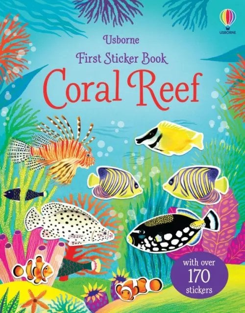 First Sticker Books Coral reef