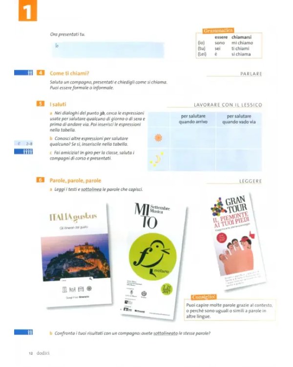 Дополнительное изображение книги «Chiaro! A1. Libro edizione aggiornata + audio e video online»