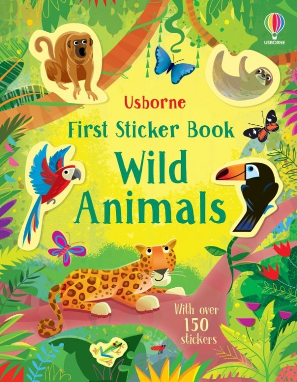 First Sticker Books Wild Animals