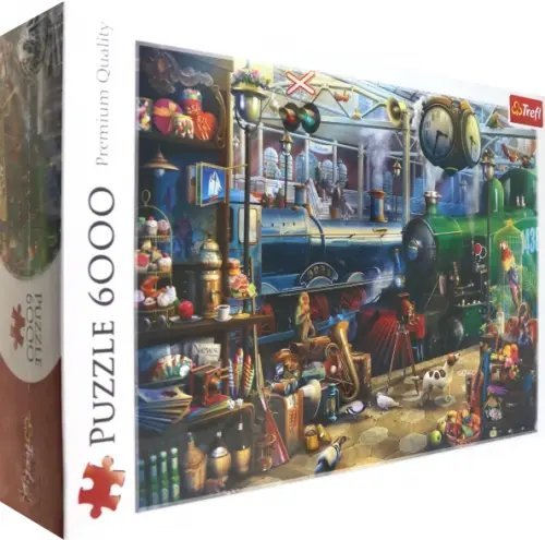 Puzzle-6000 Пазл-6000 Железнодорожная станция