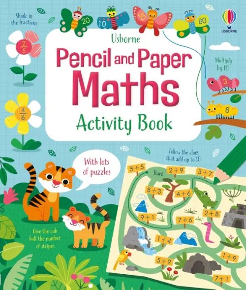 Activity Book Pencil and Paper Maths