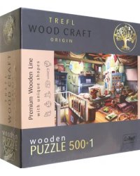 Деревяный пазл-501 Сокровища на чердаке