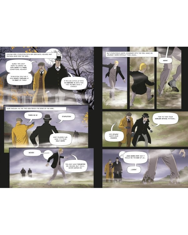 The Hound of the Baskervilles. Graphic Novel