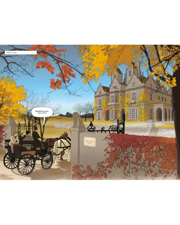 The Hound of the Baskervilles. Graphic Novel