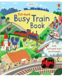 Pull-back Busy Train Book