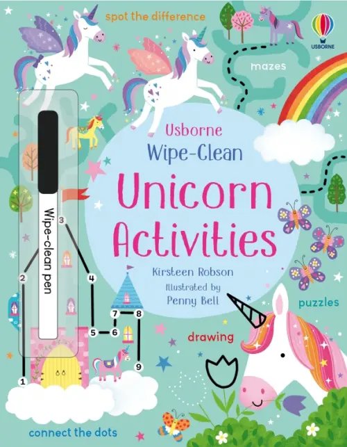 Wipe-clean Activities Wipe-Clean Unicorn Activities