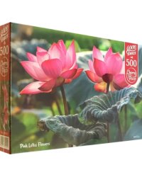 Пазл-500 Розовые цветы лотоса