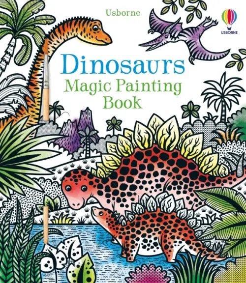 Dinosaurs. Magic Painting Book Dinosaurs. Magic Painting Book