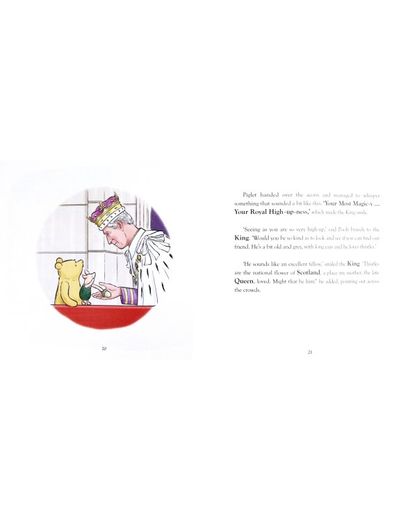 Winnie-the-Pooh Meets the King