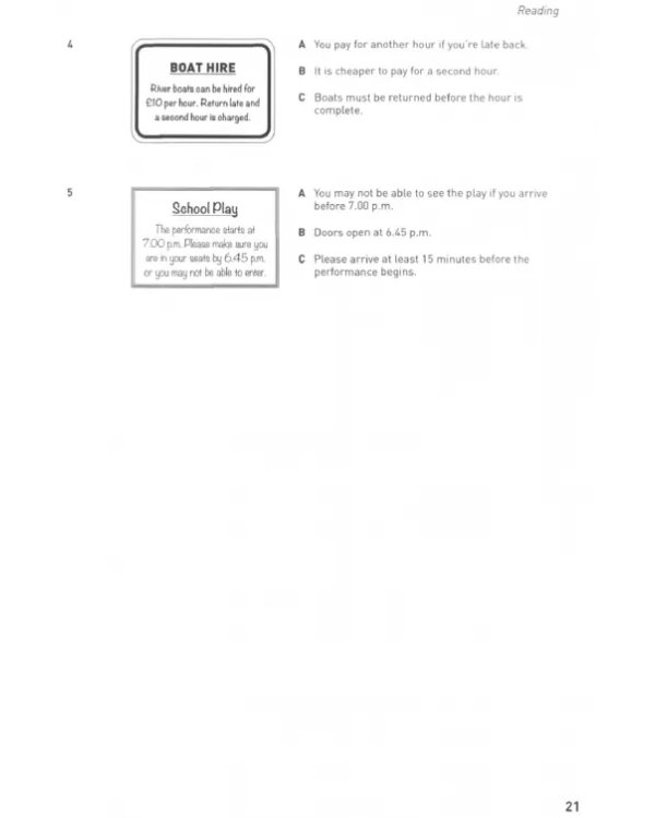 Дополнительное изображение книги «Cambridge English Qualification. Practice Tests for B1 Preliminary for Schools. Volume 1»