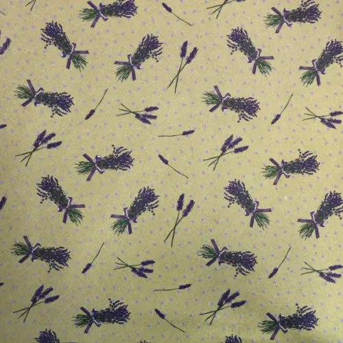 Бумага упаковочная крафт Лаванда Бумага упаковочная крафт Лаванда