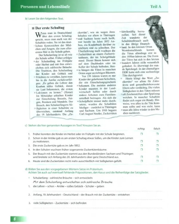 Erkundungen kompakt B2. Deutsch als Fremdsprache. Integriertes Kurs- und Arbeitsbuch + Audio-CD