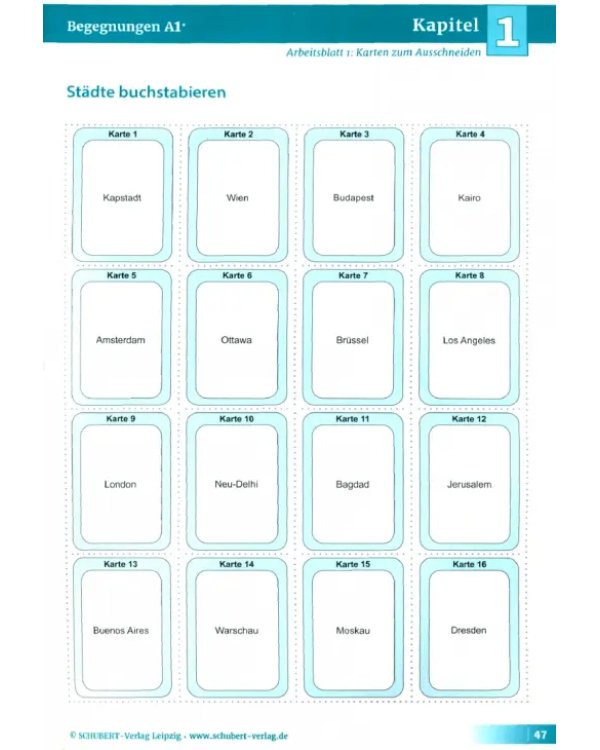 Дополнительное изображение книги «Begegnungen A1+. Handbuch für Lehrende + code»