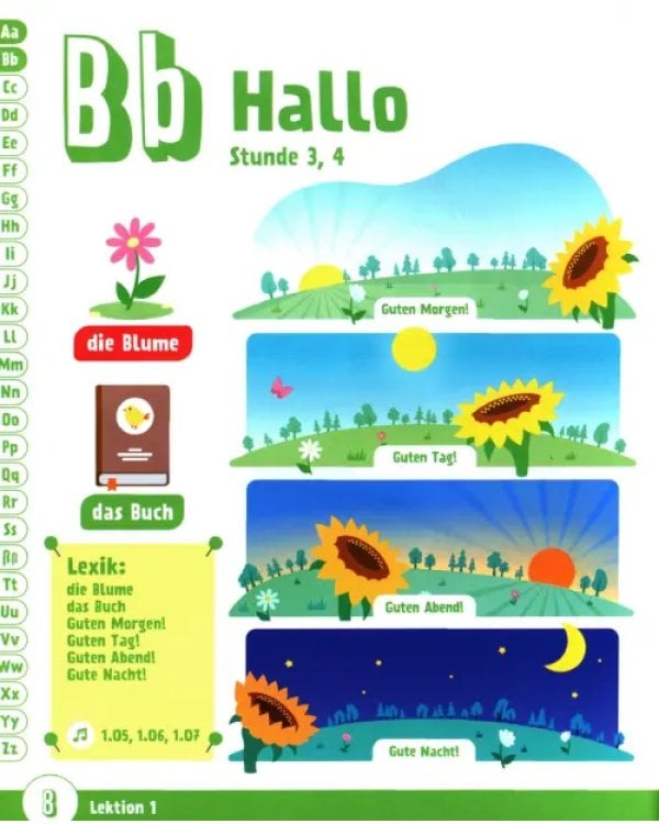 SAG HALLO! Kursbuch + Audios online