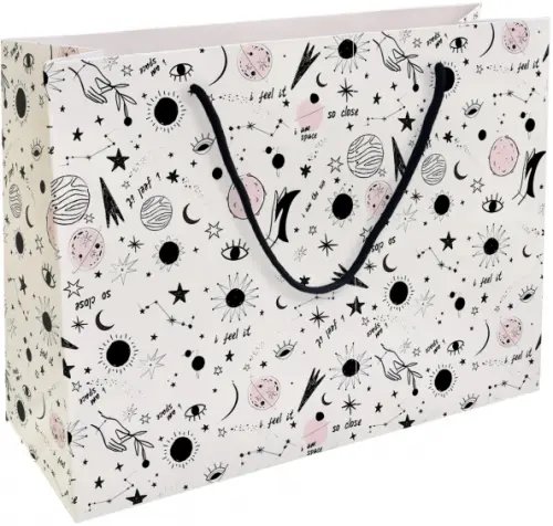 Пакет подарочный Пакет подарочный Awesome, звезды