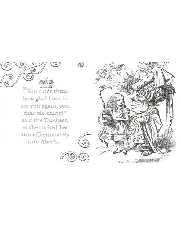 Alice's Adventures in Wonderland. Colouring Book
