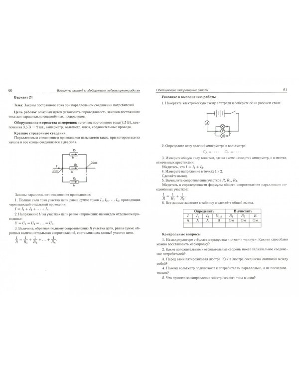 Физика. Обобщающие лабораторные работы. Подготовка к ОГЭ. Практикум