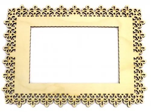 Рамка для фотографий Узор №2, 10х15, фанера