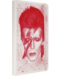 Блокнот DAVID BOWIE, 96 листов, белый