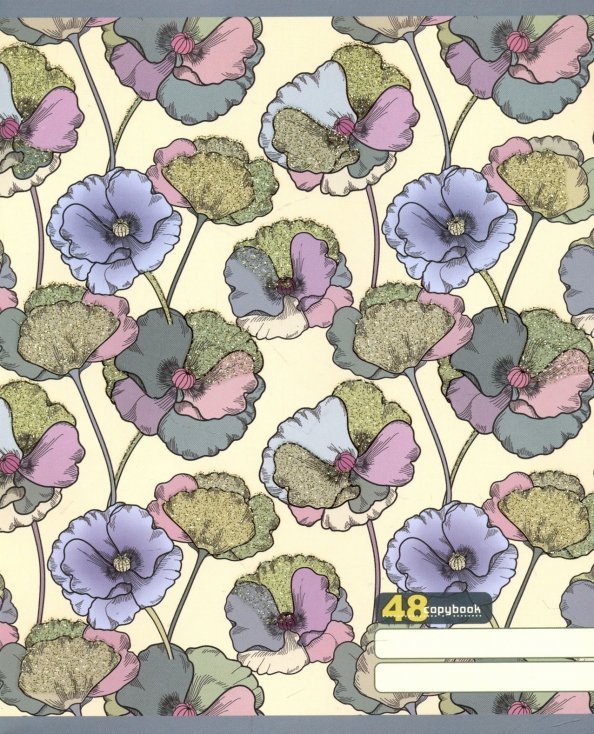 Тетрадь Сказочные орнаменты, 48 листов, в ассортименте