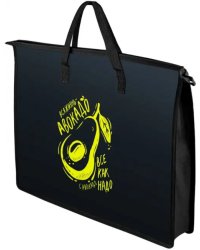 Папка для чертежей и рисунков Авокадо, пластиковая, А3