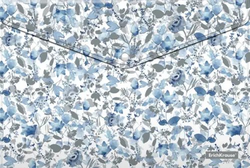 Набор папок-конвертов на кнопке Frozen Beauty, A4, 4 штуки, в ассортименте