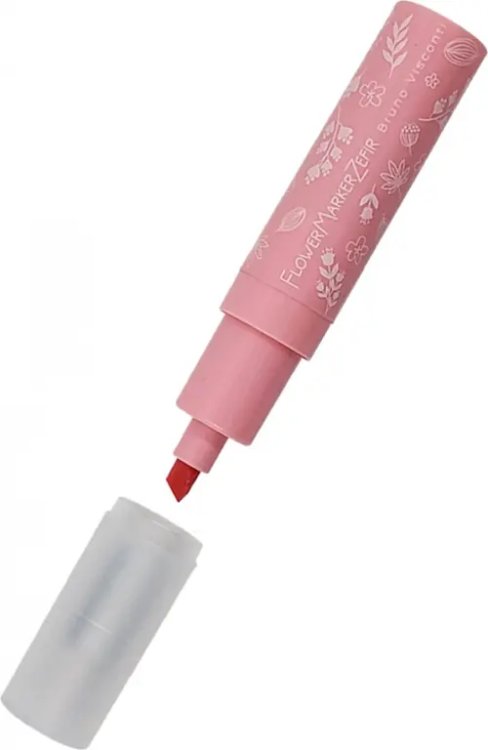 Текстовыделитель Flower Marker Zefir, розовый