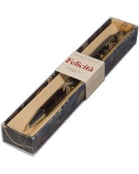 Ручка шариковая автоматическая Felicita. Ночные цветы, синяя
