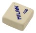Ластик синтетический Milan, квадратный, белый (MI-430)