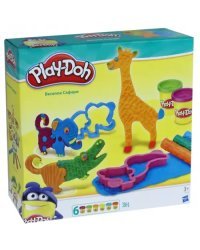 Веселое сафари. Игровой набор Play-Doh с тестом для лепки