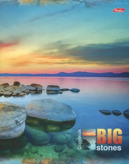 Тетрадь общая Big Stones, 60 листов, А5, клетка, в ассортименте Тетрадь общая Big Stones, 60 листов, А5, клетка, в ассортименте
