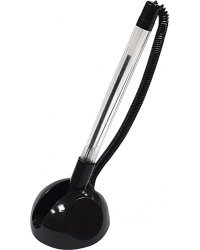 Ручка шариковая на самоклеящейся подставке, синяя