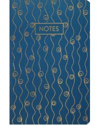 Тетрадь Золотые линии. Дизайн 1, 48 листов, А5-, нелинованная