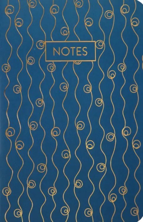 Тетрадь Золотые линии. Дизайн 1, 48 листов, А5-, нелинованная