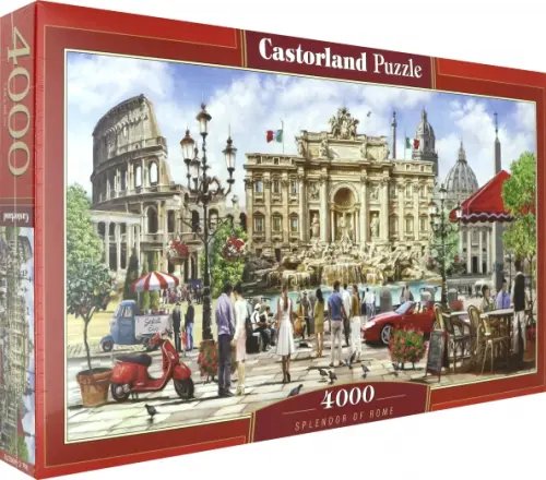 Puzzle-4000 Великолепие Рима Puzzle-4000 Великолепие Рима