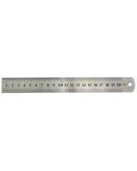 Линейка Teamstar, металлическая, 20 см