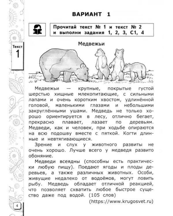 ВПР Читательская грамотность. 2 класс. 10 вариантов