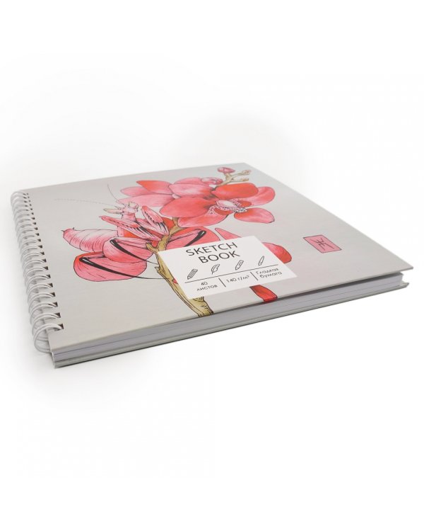 Скетчбук Орхидея, 40 листов