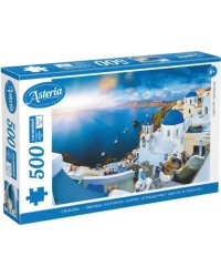 Пазл-500 Закат в Санторини