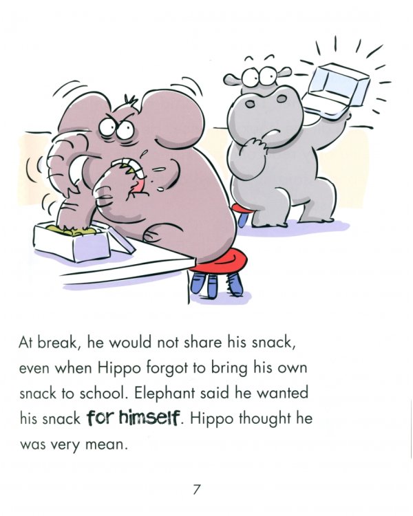 Elephant Learns to Share - A book about sharing