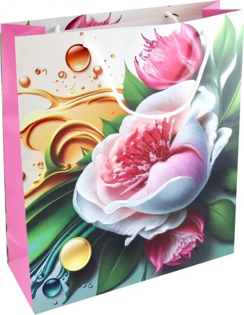 Пакет бумажный Flowers