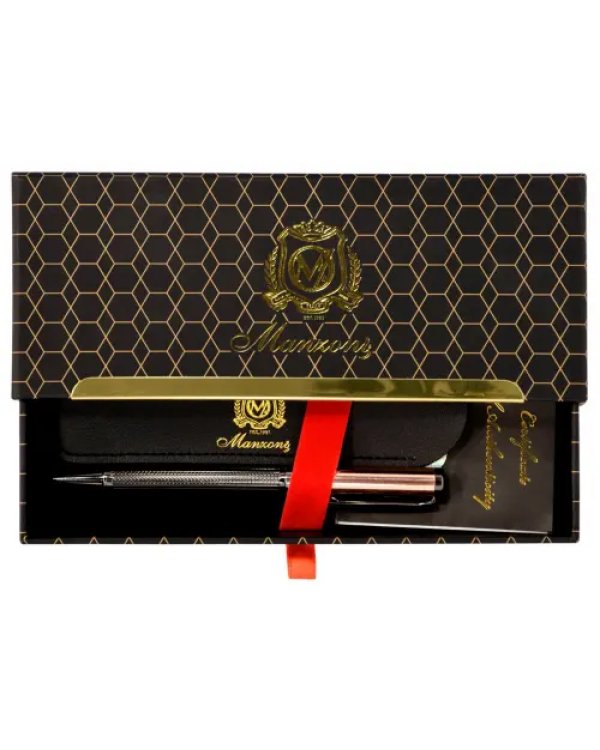 Ручка автоматическая шариковая Panteon, синяя