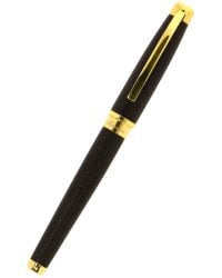 Роллер Positano с золотом, синий