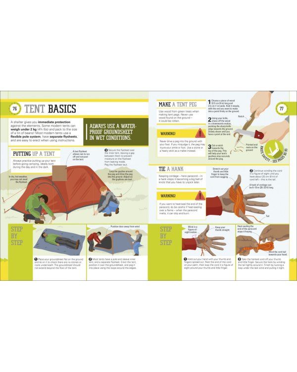 Survival for Beginners. A Step-By-Step Guide to Camping and Outdoor Skills